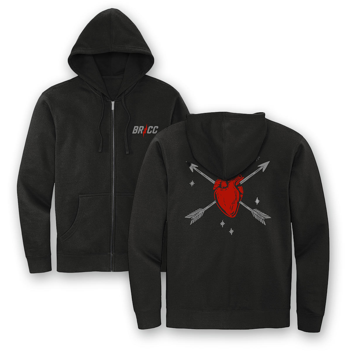 Defib Zip-Up Hoodie
