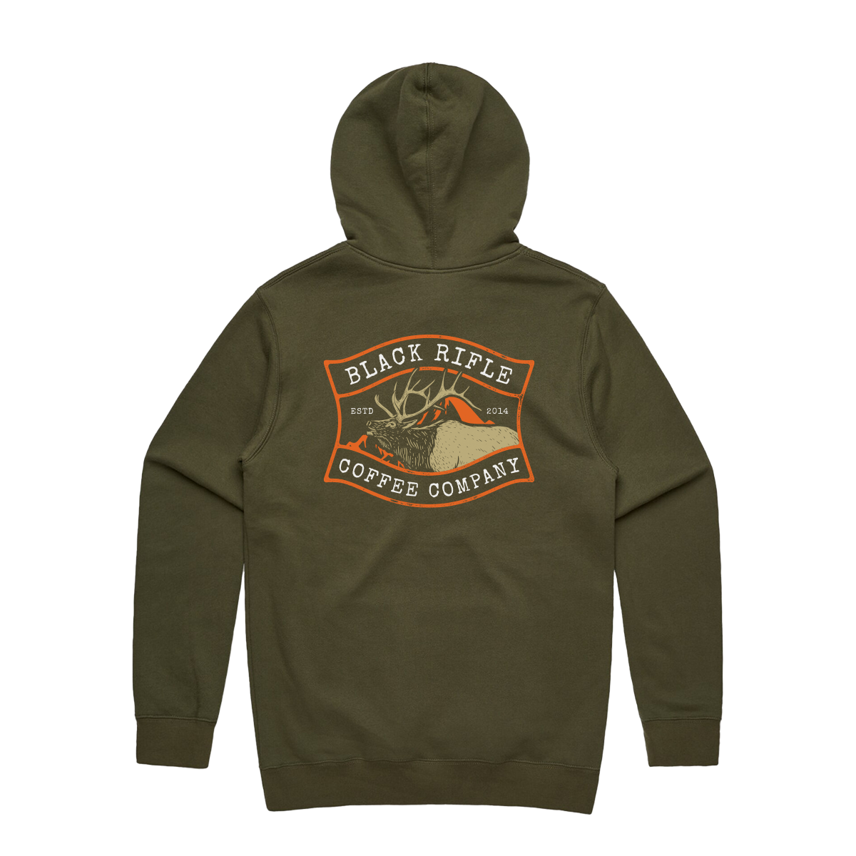 Elk Badge Pullover Hoodie