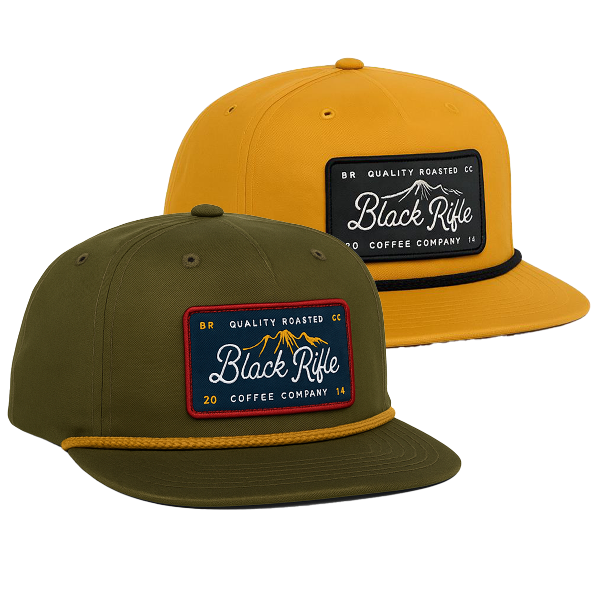 Roasted Gold Mountain Rope Snapback