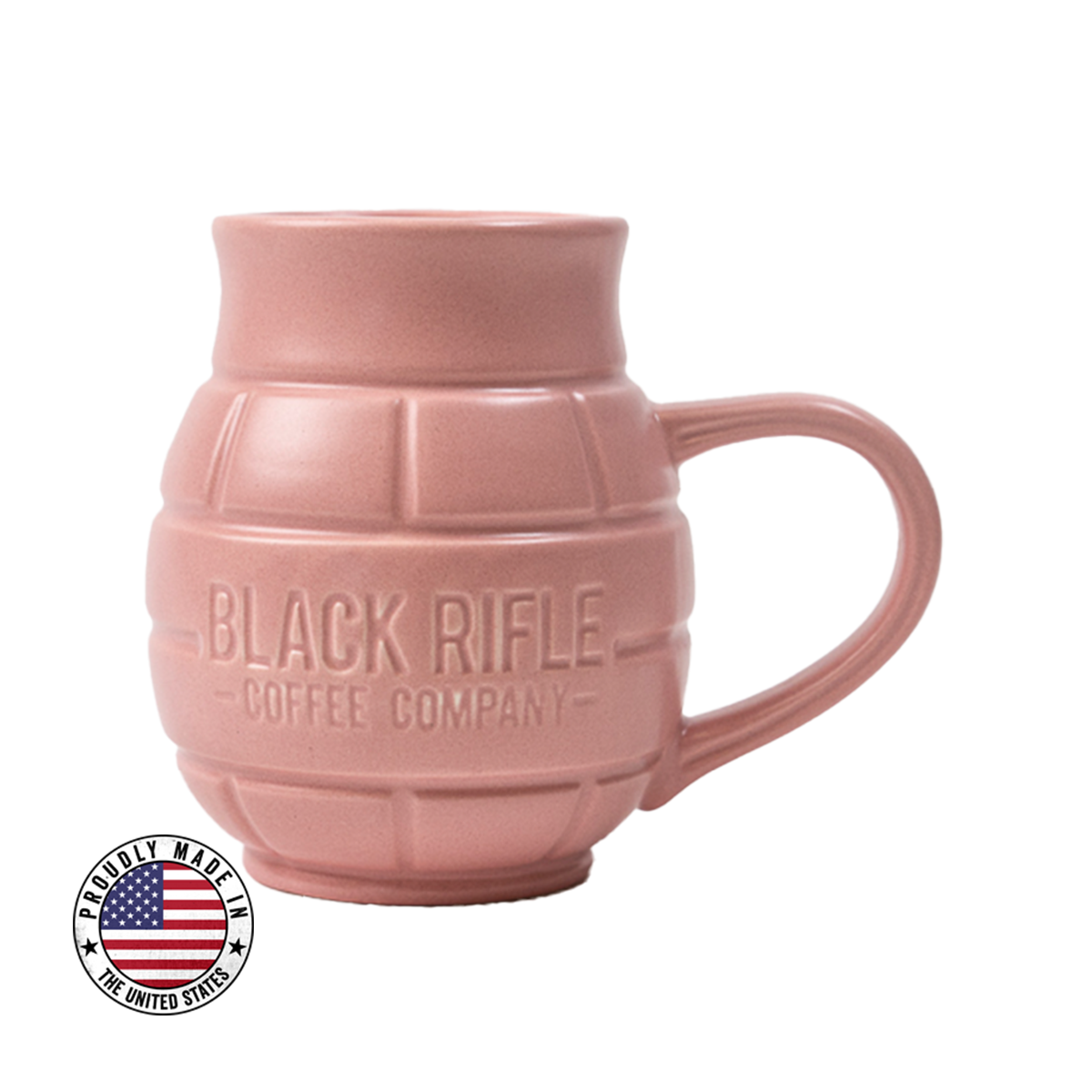 Brcc Grenade Mug, Sand Pink - Image 2