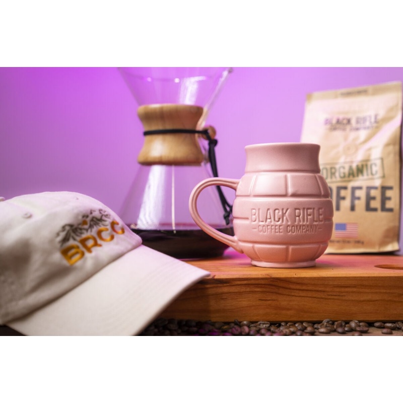 Brcc Grenade Mug, Sand Pink - Image 4