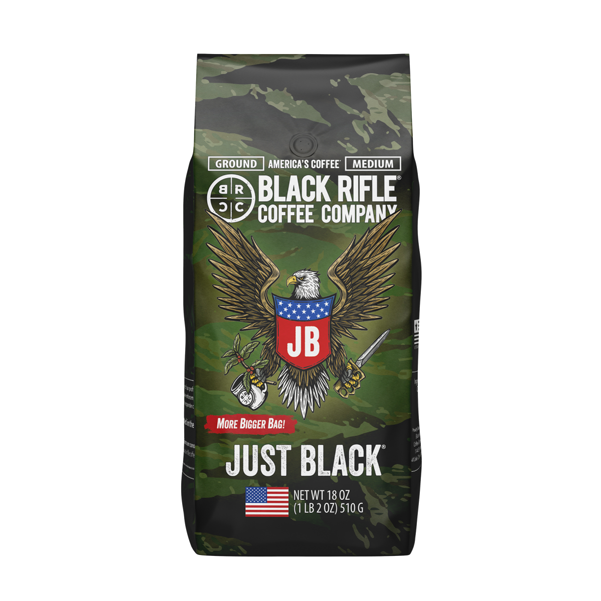 Just Black Roast, 18Oz - Image 2