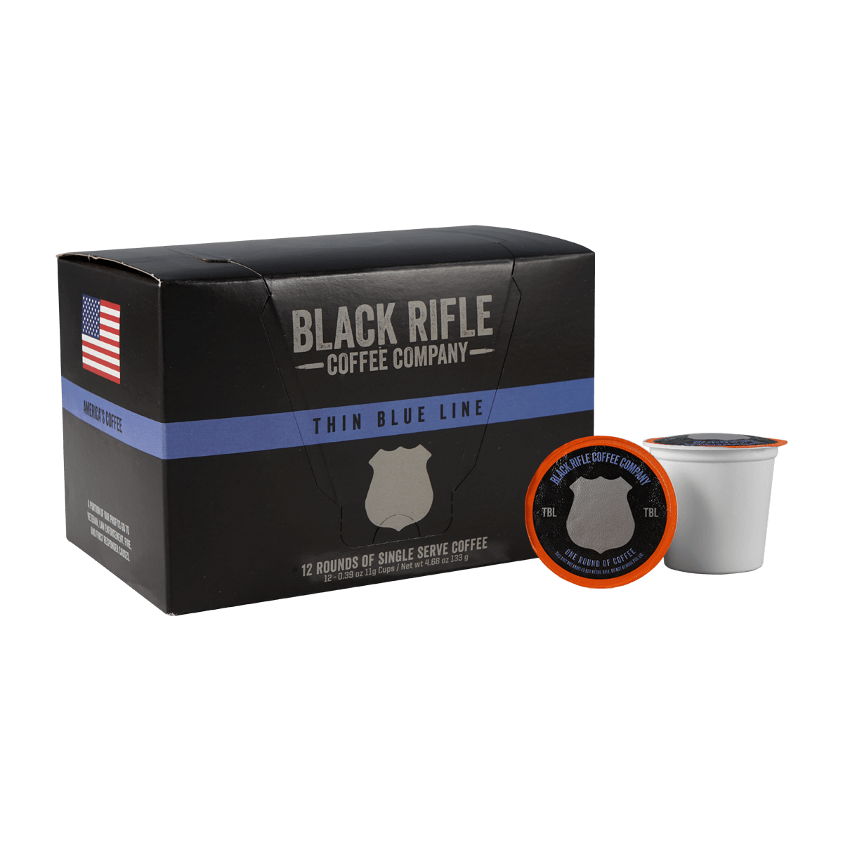 Thin Blue Line Coffee Rounds
