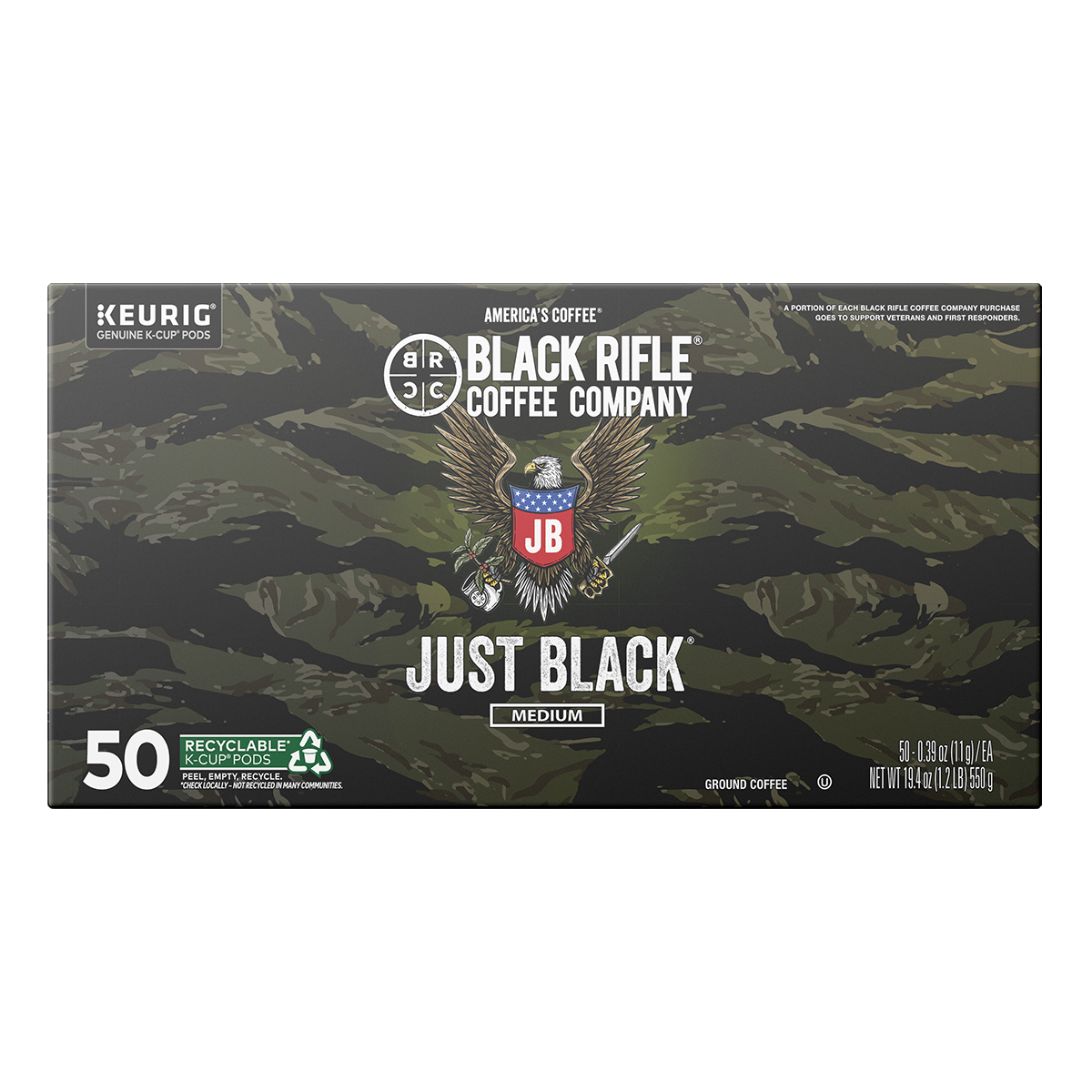 Just Black Coffee Rounds - 50Ct - Image 2
