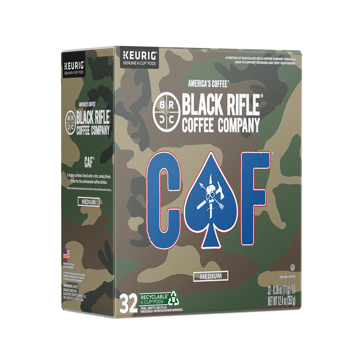 Caf Coffee Rounds - 32Ct