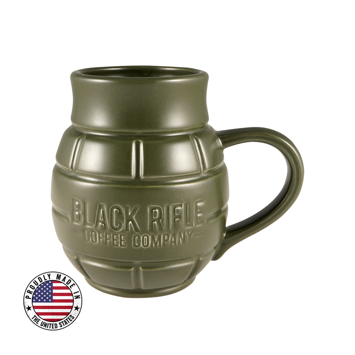 Brcc Grenade Mug, Green - Image 4